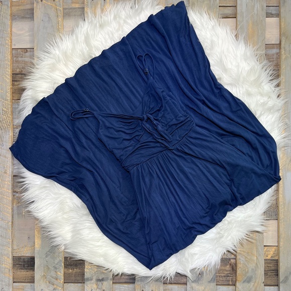 EUC. Moulinette Soeurs {Anthropologie} Blue Super Soft Maxi Dress + Pockets | XS - Picture 13 of 14